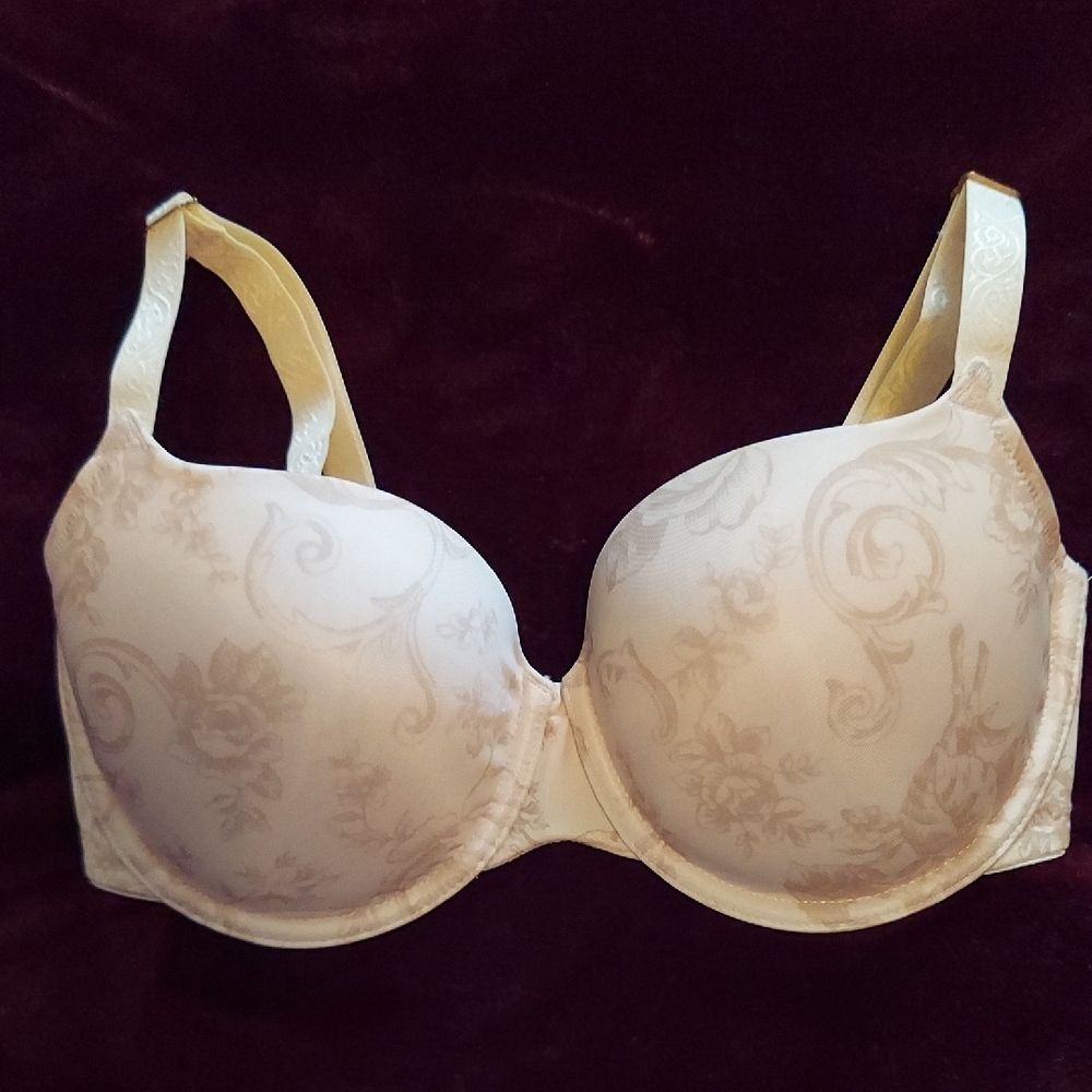 Panache Cream Floral T-Shirt Bra